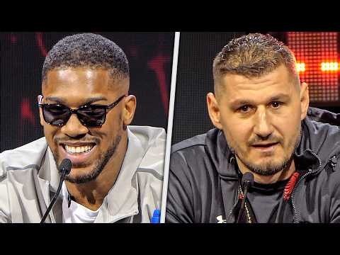 Anthony Joshua vs. Kristian Prenga • FULL PRESS CONFERENCE | DAZN Boxing