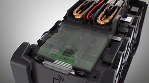 Hilti HDE 500 22-Volt Nuron 16.9 oz. Li-Ion Cordless Adhesive Dispenser with HIT-CB 500 Black Cartridge Holder 3779079