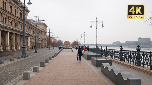 Boedapest – Avondwandeling 4K UHD 60p