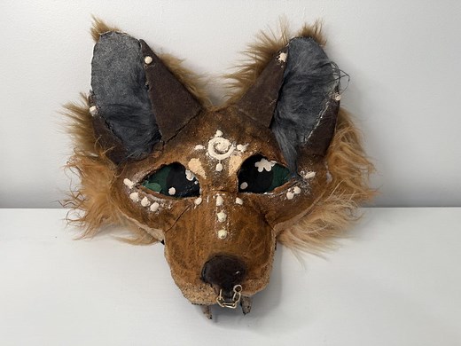 Handmade Fox Cosplay Mask – Fantasy Animal Costume, Woodland Creature Mask, Fairycore Accessories, Fits Teens & Small Adults - Etsy