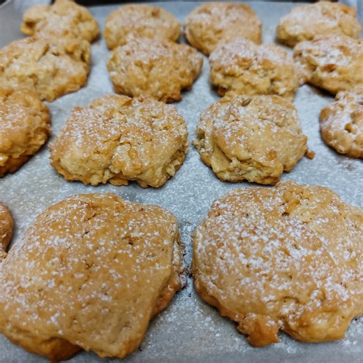 Biscuits moelleux aux pommes, un delice léger et facile à préparer, parfait pour le petit-déjeuner ou une collation quotidienne ❗❗🥰😍 | Recette express et inratable
