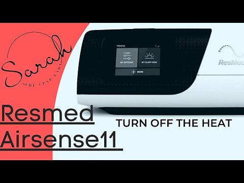 Turning off the heat and humidity on the Resmed AirSense11 #shorts