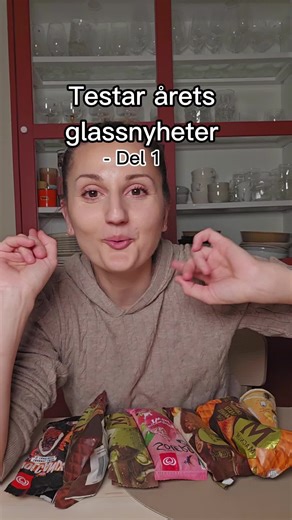 Testar årets glassnyheter - del 1! Ni vet ju att jag älskar glass så ALLT ska testas 😜 Vi börjar med @gb_glace nyheter - och Wow vilket stabilt gäng! Har du testat någon? Vad tyckte du? Eller någon du vill testa? Magnum mandel struten kommer köpas igen! #gbglass #glass #glassnyheter #matinspo