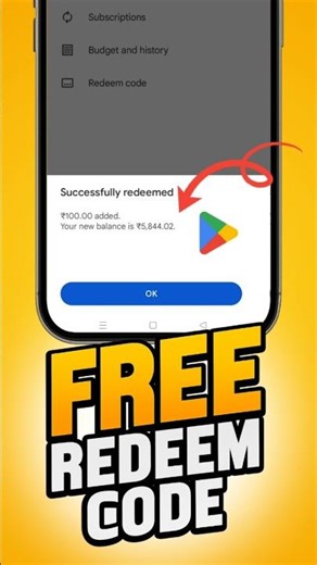 Free Redeem Code 100 | Google Play Store Redeem Code | How to Get Free Redeem Codes 2026 #redeemcode