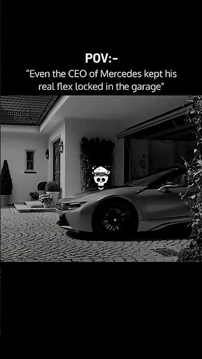 Even the CEO of Mercedes kept his real flex locked in the garage