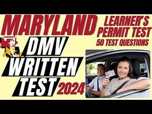 PASS YOUR MARYLAND DRIVER'S LICENSE PERMIT TEST WITH EASE!