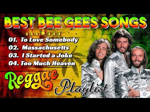 BEST BEE GEES SONGS || REGGAE REMIX || NONSTOP PLAYLIST || NONSTOP RELAXING SLOW ROCK REGGAE REMIX