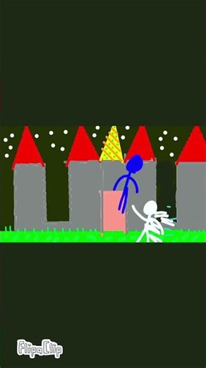 stickman fight castle #animation #stickman #stickfigure #animanik #animatry #animatin #flipaclip