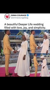 303K views · 8.5K reactions | A beautiful Deeper Life wedding filled with love, joy, and simplicity. ✨ - TT/theabbabride | EMMA COURAGE | Facebook