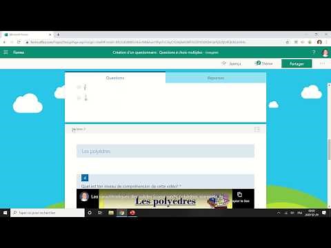 Forms Office 365 : Créer des sections