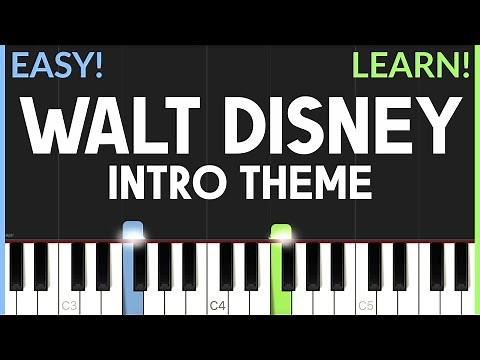 Walt Disney Intro Theme | EASY Piano Tutorial
