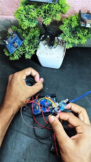 “Smart Arduino Voice Project 🤖 | IR Sensor + DFPlayer Mini”#shorts