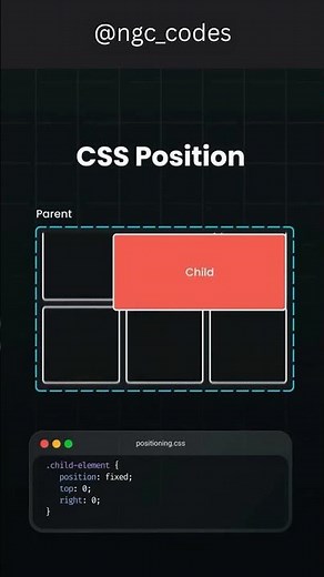 Handle CSS Positions Like a PRO😎🚀|#shorts #css