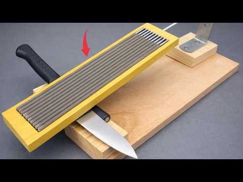 65-Year-Old Chef’s Secret | How to Sharpen a Knife Razor Sharp Simple Method | Unexpected Results