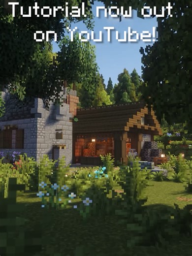 Minecraft Medieval Blacksmith Tutorial