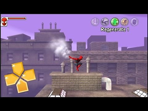 Spider Man Web of Shadows PPSSPP Gameplay Full HD / 60FPS