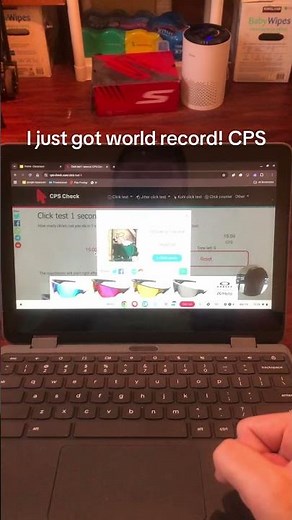 Click test 1 second CPS Check