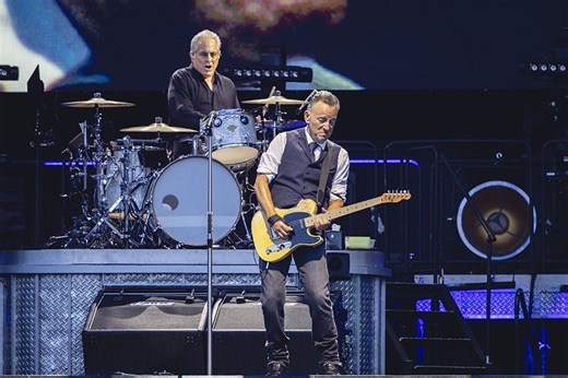 Bruce Springsteen Plays "Radio Nowhere" with Max Weinberg's Son