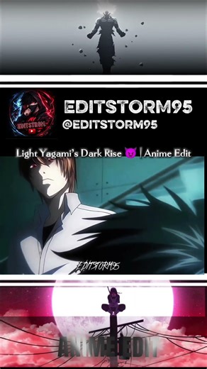 Light Yagami’s Dark Rise 😈 | Anime Edit #anime