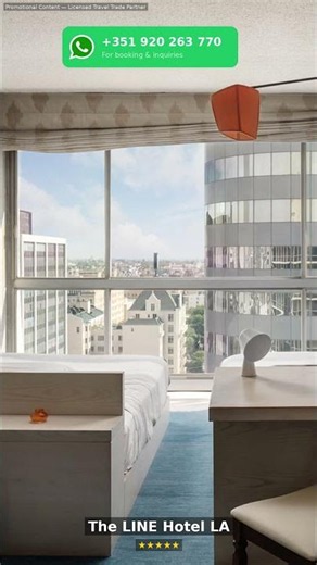 The LINE Hotel LA Los Angeles – Updated Prices & Reviews #shorts