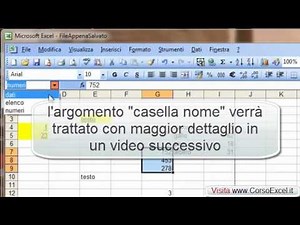 Corso Excel Base - Tutorial Excel 6
