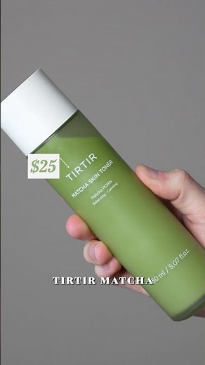 tirtir matcha skin toner review 🍵