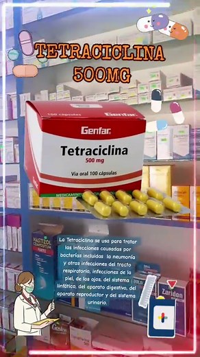 TETRACICLINA: Usos y Beneficios | 500mg