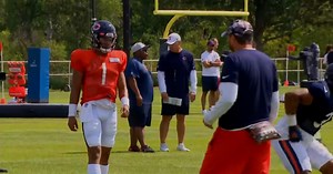 Bears Training Camp: first padded practice for Eberflus regime