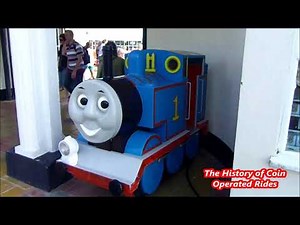 1990s Coin Operated Steam Engine Kiddie Ride - Thomas the Tank Engine