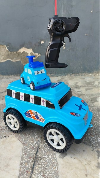 Mini Car Compare with Rc Ambulance | Remote Control Car #Shorts #remotecontrol #Rccar