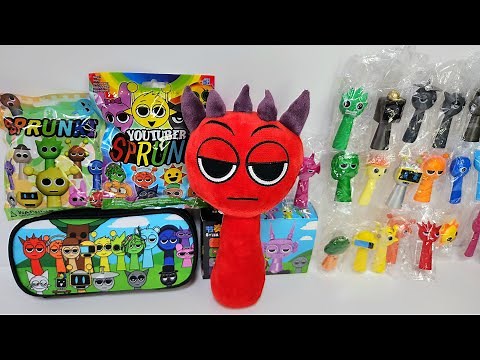 SPRUNKI SATISFYING COLLECTION UNBOXING ASMR REVIEW