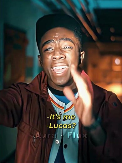 Lucas scared steve 😂