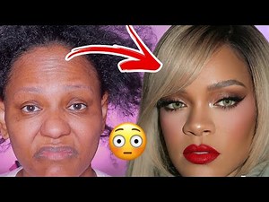 Makeup Transformation 🔥 Rihanna
