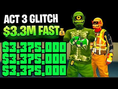 EASY $3.3M ACT 3 REPLAY MONEY GLITCH 💰💲