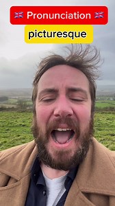 Learn the pronunciation ‘picturesque’ in a British RP accent! 🇬🇧🔍 Learn how to pronounce ‘picturesque’ in British English.🔸meaning:‘Picturesque’ is an adjective used to describe a beautiful or stunning place or building, often it refers to something traditional. I live in a picturesque village. Perfect your British pronunciation on your way to English fluency! 🗣️📈 🌍💬 #englishlearning #learnenglish #learningenglish #britishenglish #englishpronunciation #pronunciation #learn_english #briti