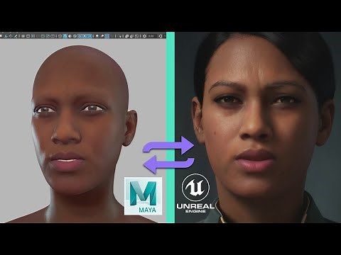 Metahuman Export To Maya And Back to Unreal Engine Tutorial