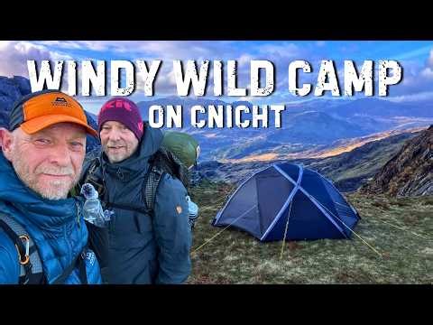 A WILD And WINDY Wild Camp On Cnicht - Eryri