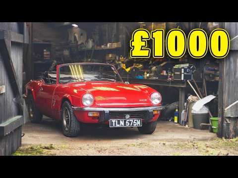 Rust Free Triumph Spitfire for £1000...But There's Catch?