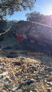Trave 6c+ Boulder Cubillas, Alcolea del Pinar