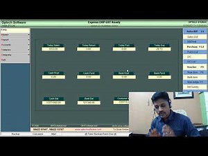 How to create New Financial Year in Optech ERP Software