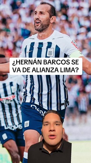 ¿Hernán Barcos se va de Alianza Lima?