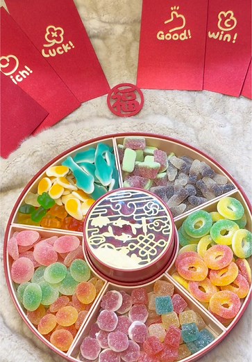 Celebrate Chinese New Year with Colorful Candy Treats