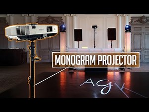Mobile DJ Tips: How to display a Monogram (GOBOs) w/ a Traditional Projector