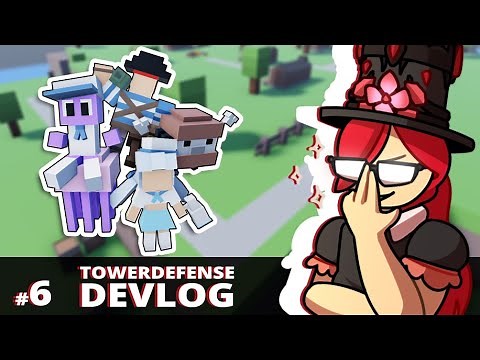MAKING a ROBLOX TOWER DEFENSE GAME devlog! - #6 Wave system!