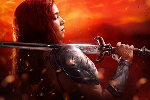 Red Sonja set photo offers new look at Matilda Lutz in full armor