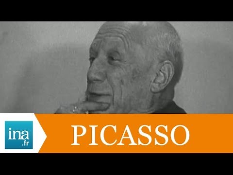 Rencontre avec Pablo Picasso en 1966 - Archive INA