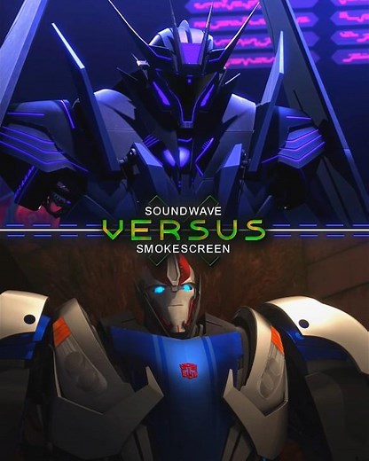 Soundwave VS Smokescreen Transformers Prime