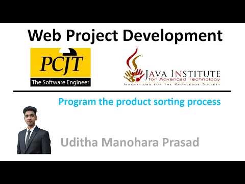 21. Program the product sorting process