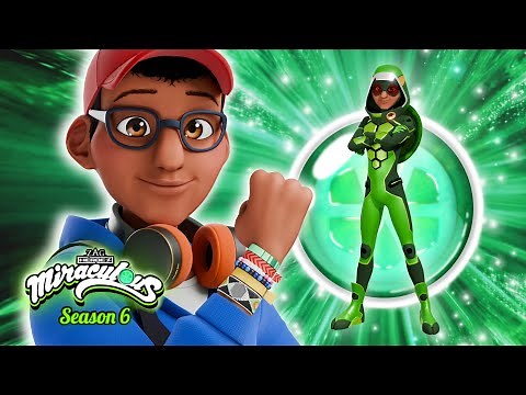 Miraculous Season 6° - Transformation 🐢Nino/Carapace in New Style _3D