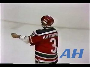 NHL Oct. 9, 1982 Toronto Maple Leafs v New Jersey Devils (R) Peter Ihnacak v Dave Hutchison